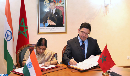 Maroc-Inde: signature de quatre accords de coopération