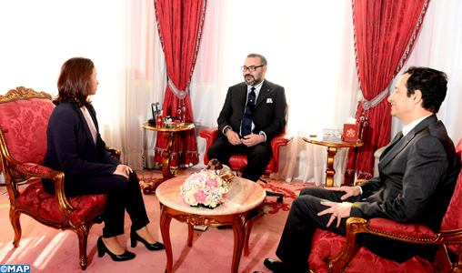 SM le Roi reçoit la nouvelle présidente du directoire du Fonds Hassan II pour le développement économique et social