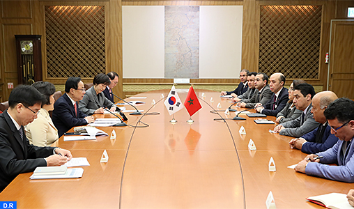 Une délégation parlementaire marocaine s’entretient à Séoul avec le premier vice-président de l’Assemblée nationale sud-coréenne
