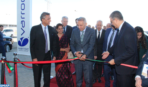 Automobile: Inauguration à Tanger de l’usine de Varroc Lighting Systems