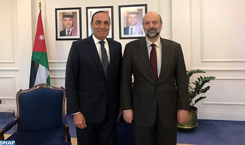 M. El Malki et le chef de gouvernement jordanien se félicitent des relations distinguées entre les deux pays