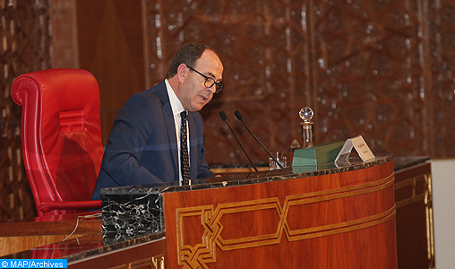 M. Benchamach appelle au renforcement de la coopération institutionnelle parlementaire avec les Émirats Arabes Unis