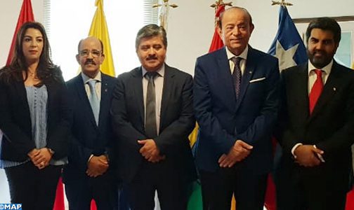 Entretiens à Bogotá sur les moyens de promouvoir la coopération entre les Parlements marocain et andin