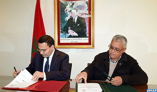 Signature, à Rabat, d’une convention-cadre visant à promouvoir le volontariat parmi les jeunes