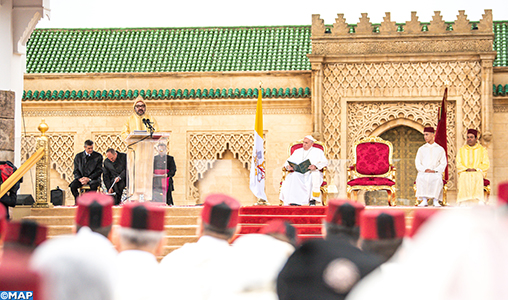 Discours de SM le Roi à l’occasion de la visite de Sa Sainteté le Pape François au Maroc (Texte intégral)