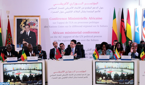 La conférence ministérielle africaine de Marrakech convient de mettre en oeuvre la vision “sage et concertée” du 31ème sommet de l’UA à Nouakchott sur la question du Sahara