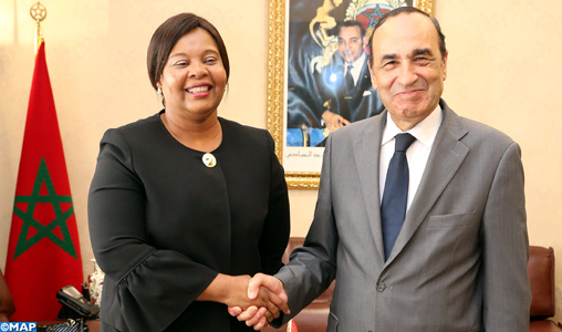 Les moyens de promouvoir la coopération bilatérale au centre d’entretiens entre M. El Malki et la ministre des AE de Sao Tomé-et-Principe