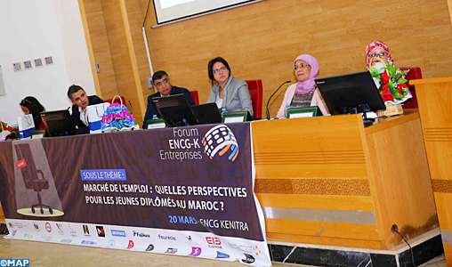 Kénitra: 3-ème édition du Forum ENCGK-Entreprises sous le signe ”Marché de l’emploi: quelles perspectives pour les jeunes diplômés au Maroc?”