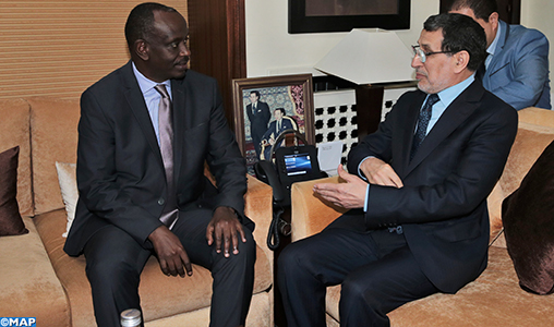 M. El Otmani s’entretient avec le ministre rwandais des Affaires étrangères