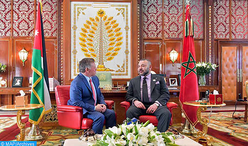 Le Roi Abdallah II de Jordanie effectue une visite d’amitié et de travail au Maroc, les 27 et 28 mars