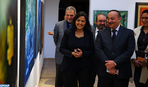 Rabat : Vernissage de l’exposition “Massar” de l’artiste Saida El Kiyale