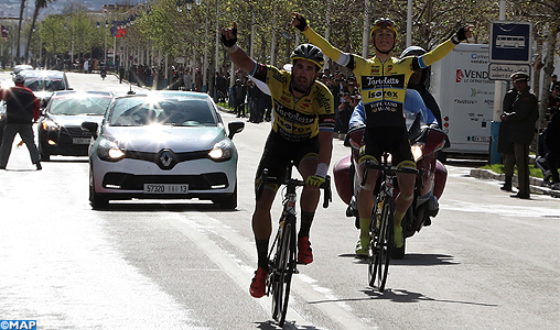 Tour cycliste du Maroc: le Belge Stockman remporte la 2ème étape Tanger-Martil