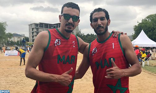 Le Maroc remporte à Abuja le Championnat d’Afrique des Nations de beach-volley