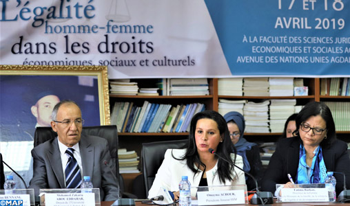 Ouverture à Rabat de la première université sur “l’égalité homme-femme dans les droits économiques, sociaux et culturels”