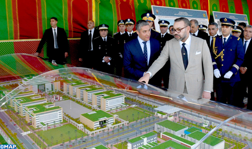 SM le Roi lance à Rabat les travaux de construction du nouveau siège de la Direction Générale de la Sureté Nationale, vecteur de modernité et d’efficience