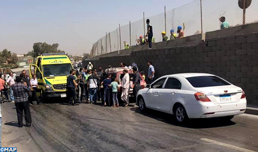 Egypte: Au moins 16 blessés dans une explosion visant un bus de touristes au Caire