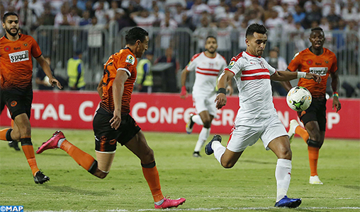 Coupe de la CAF: Le Zamalek remporte le titre, après sa victoire face à la RSB