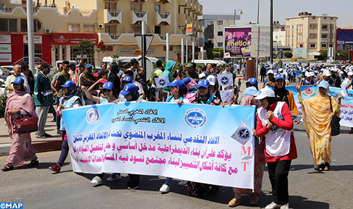 1er mai à Laâyoune: La classe ouvrière appelle à la préservation de ses acquis et droits
