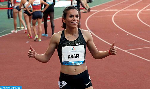 Ligue de diamant – Shanghai: La Marocaine Rabab Arafi remporte le 1500m, signe la meilleure performance de l’année