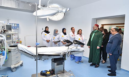 SM le Roi inaugure à l’arrondissement Sidi Moumen un Centre médical de proximité – Fondation Mohammed V pour la Solidarité- destiné à consolider l’offre de soins en faveur de populations vulnérables