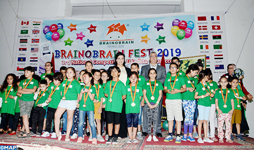 El Jadida: Le 3ème festival national du “BrainoBrain” honore la 1ère promotion de ses petits génies