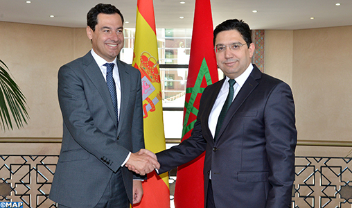 Les relations entre le Maroc et l’Andalousie sont marquées par une ambiance de ” cordialité et d’entente ” (M. Moreno)