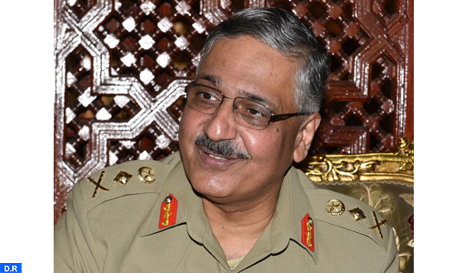Le Général de Corps d’Armée, Inspecteur Général des FAR, reçoit le Général Zubair Mahmood Hayat, président du Comité Interarmées des Chefs d’États-Majors de l’Armée pakistanaise