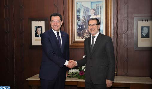 Le Maroc et la région d’Andalousie se félicitent des liens d’amitié maroco-espagnole et des relations de bon-voisinage entre les deux pays