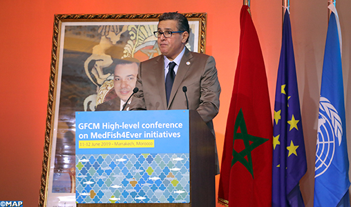 Marrakech : M. Akhannouch souligne la nécessité de promouvoir la conservation des ressources halieutiques pour assurer un développement durable des économies de la Méditerranée