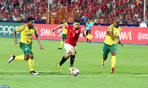 CAN-2019 (huitièmes de finale): L’Égypte éliminée par l’Afrique du Sud (1-0)