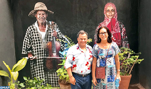 M. Qotbi rencontre à la Havane des responsables culturels et des artistes-peintres cubains