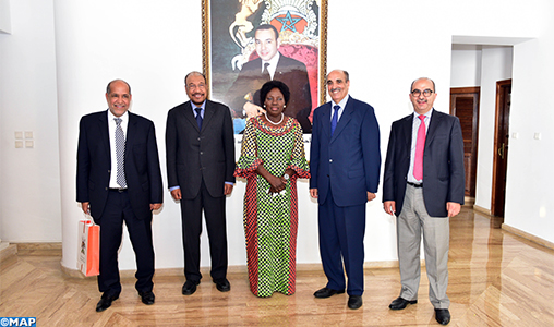 Les derniers développements de la question du Sahara marocain au centre d’un entretien entre Khalihenna Ould Errachid et la Présidente du parlement ougandais