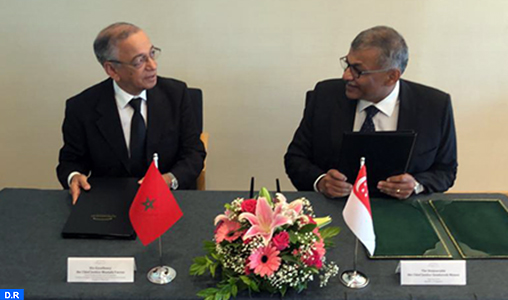 Signature à Singapour d’un mémorandum d’entente entre le Conseil supérieur du pouvoir judiciaire du Maroc et la Cour suprême de Singapour