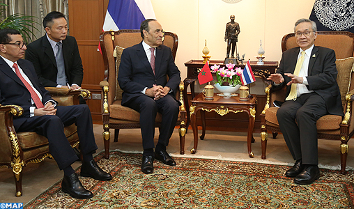 Le ministre des AE thaïlandais appelle à l’intensification des échanges Maroc-Thaïlande pour ériger une coopération entreprenante