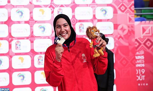 Jeux africains-2019/Taekwondo: La Marocaine Fatima-Ezzahra Aboufaras remporte la médaille d’or