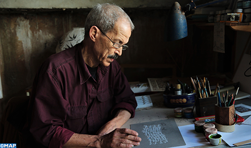 Abdelhamid Azzubair, un artiste multifacettes qui exalte la calligraphie arabe