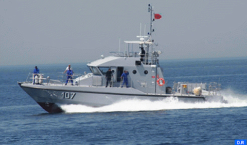 Saisie par la Marine Royale de plus de 4 tonnes de chira au large d’Assilah (source militaire)