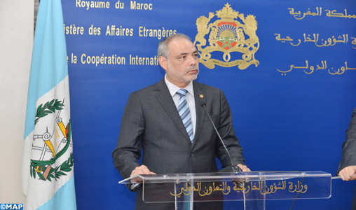 Le Guatemala veut renforcer ses liens de coopération avec le Maroc