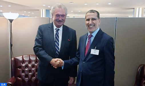 M. El Otmani s’entretient avec le ministre des AE du Luxembourg
