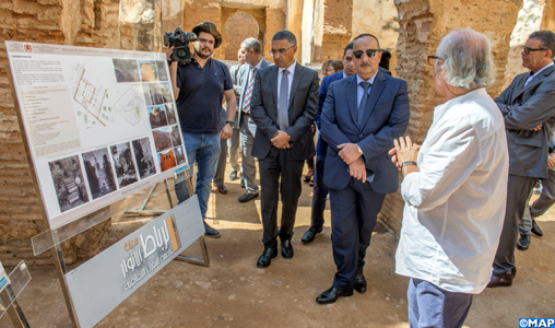 Lancement des travaux de restauration de la Medersa Merinide et la Nécropole de Chellah à Rabat
