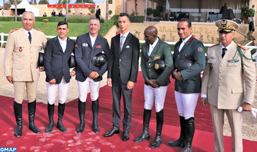 SAR le Prince Héritier Moulay El Hassan préside à Témara la cérémonie de remise du Grand Prix SM le Roi Mohammed VI du concours officiel de saut d’obstacles
