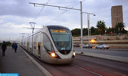 Perturbation de la circulation des tramways à Rabat après un incident technique