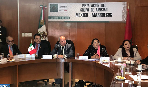 Création d’un groupe d’amitié Mexique-Maroc au sein de la Chambre des députés mexicaine