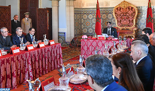 Sa Majesté le Roi préside à Rabat un Conseil des ministres