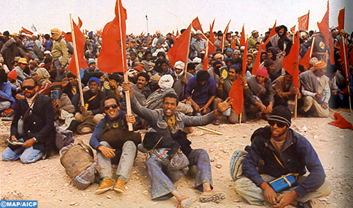 Le 44é anniversaire de l’annonce de la Marche verte, une date phare de l’Histoire du Maroc contemporain