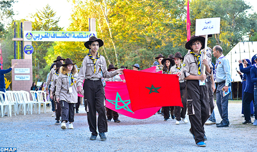 Salé: Coup d’envoi du premier camp de scoutisme arabe et international pour les personnes à besoins spécifiques