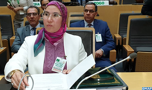 CTS de l’UA: Mme El Ouafi insiste sur l’importance du recensement et de l’enregistrement des réfugiés