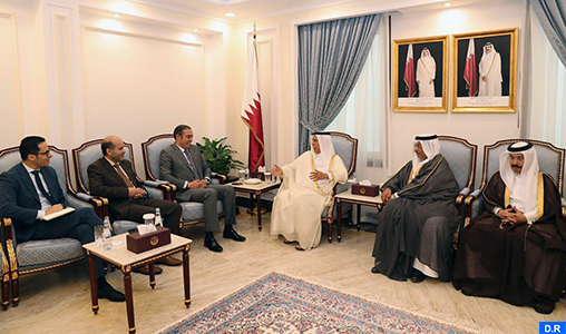 Doha: Une délégation parlementaire marocaine s’entretient avec le président du Conseil consultatif qatari