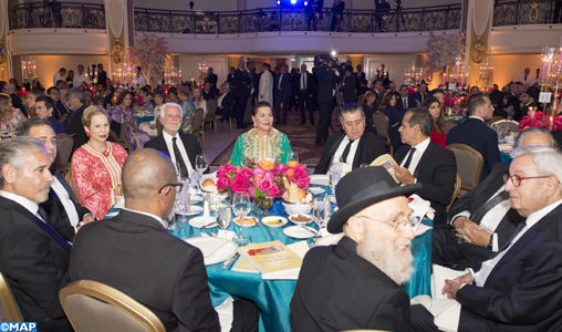 SAR la Princesse Lalla Hasnaa préside à Los Angeles un Dîner de Gala honorant la Dynastie Alaouite en tant que “Dynastie de Tolérance »