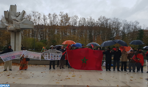 Manifestation à Vitoria en solidarité avec les victimes des graves violations des droits de l’Homme commises par le polisario